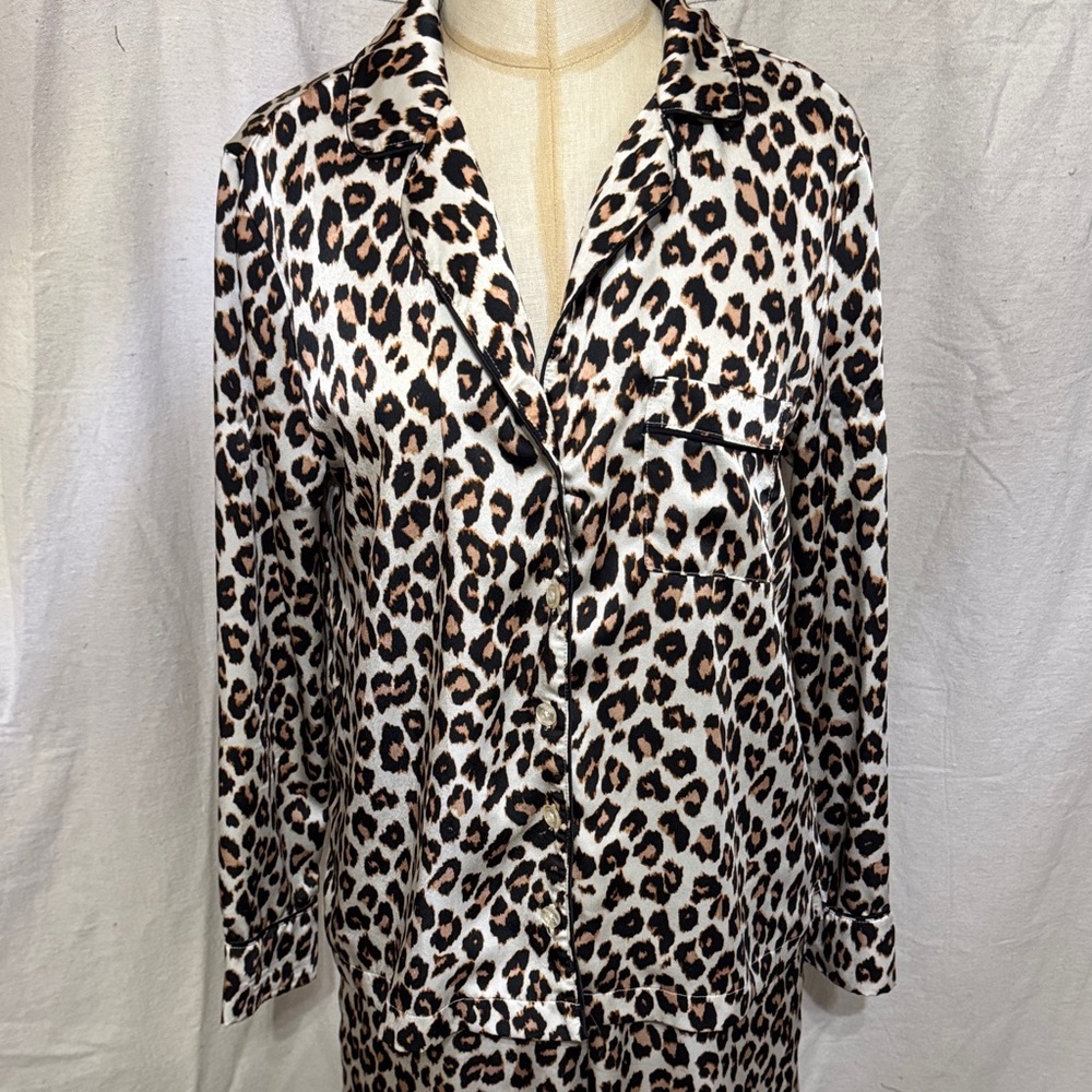 Loft Leopard Print Pajama Set - image 2